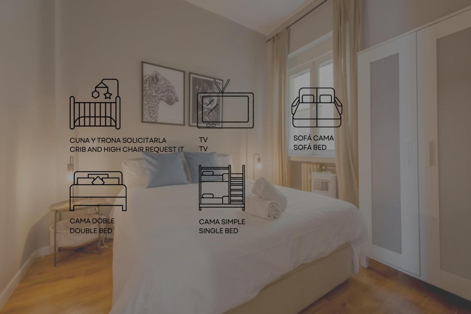 Excelente Piso De 3 Habitaciones En La Latina-Centro มาดริด ภายนอก รูปภาพ